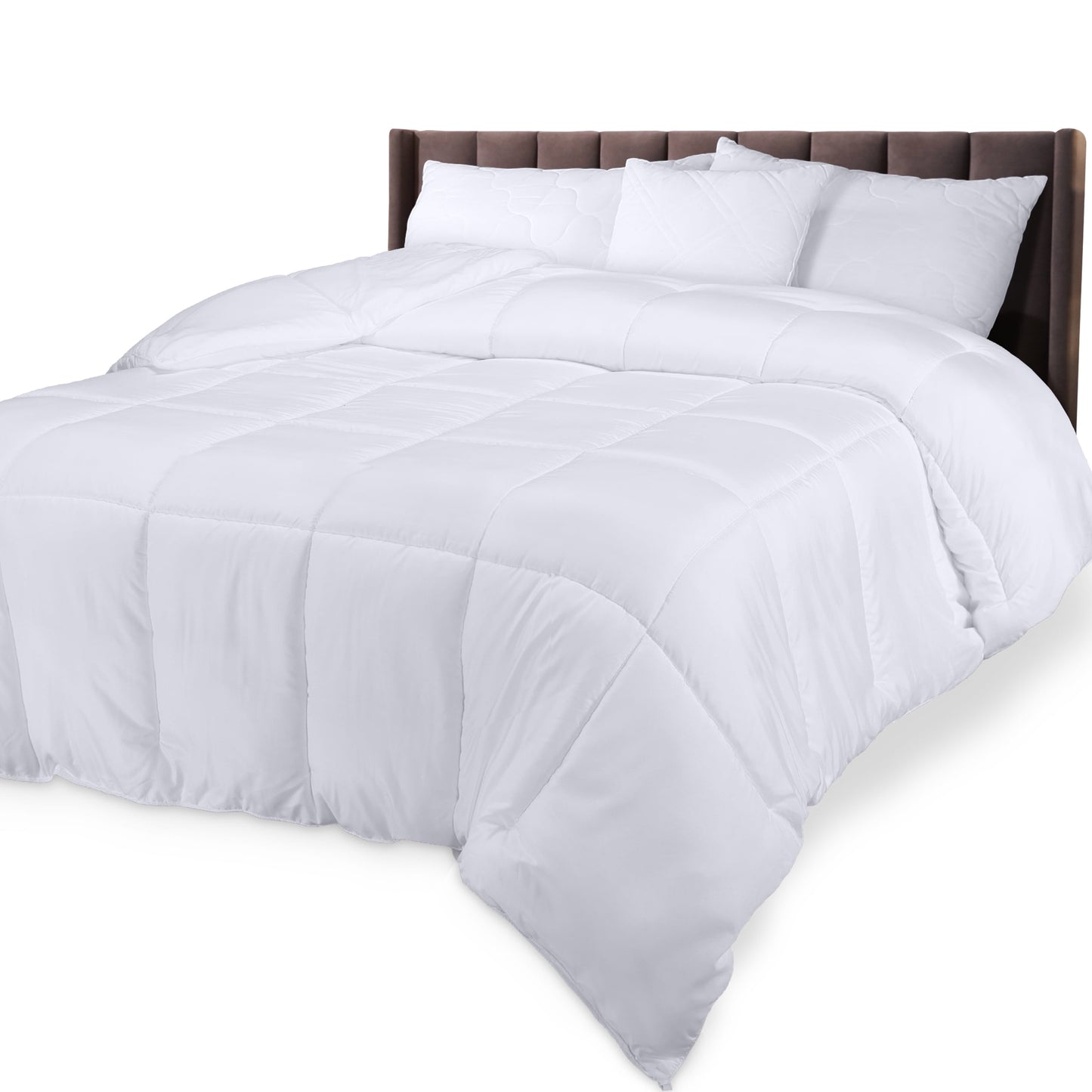 Utopia Bedding All Season Comforter for Adults Cozy & Lightweight Box Stitched