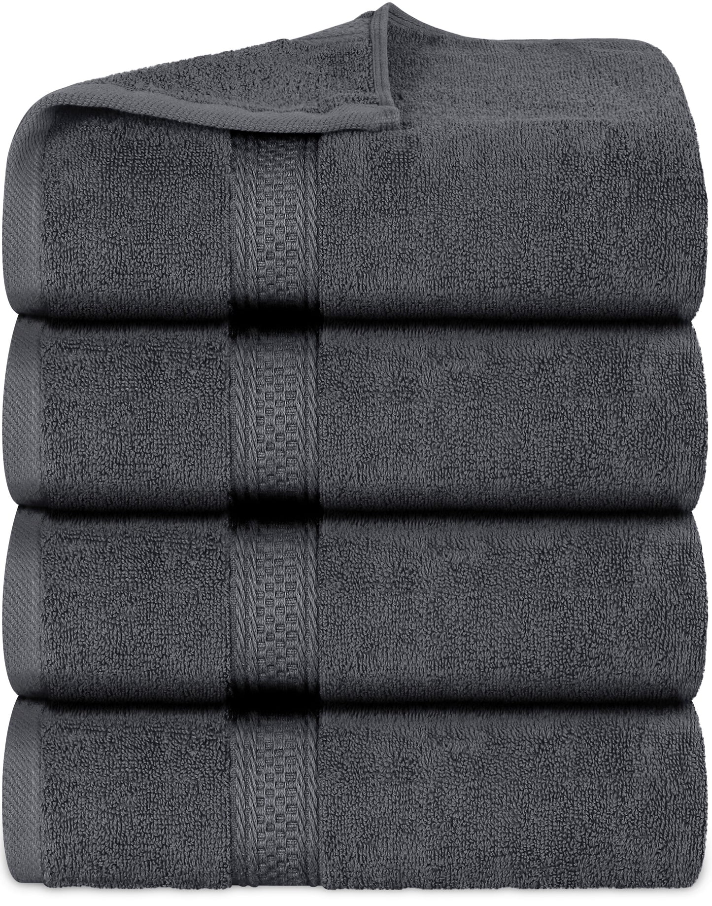 Utopia Towels Pack of Bath Towels Set 100% Ring Spun Cotton Soft and Highly Absorbent Wash Towels for Body and Showering Perfect for Daily Use (27 x 54 Inches)