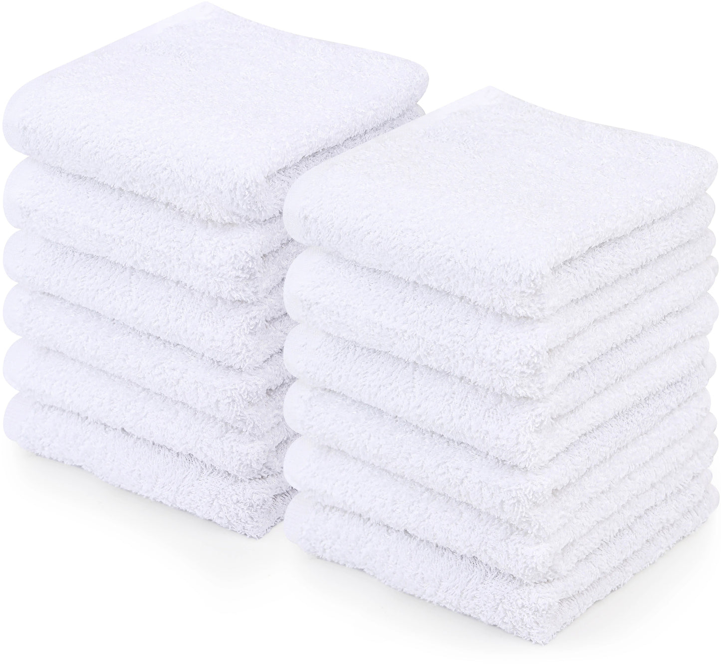 Utopia Towels Wash Cloths Ultra Soft & Extra Absorbent Wash Rags 100% Cotton 12x12" Multipurpose Kitchen Hand Salon Bathroom Spa Gym Face Towels