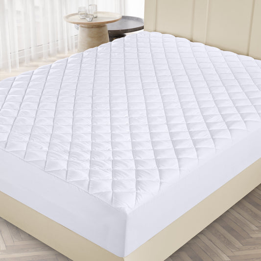 Utopia Bedding Microfiber Mattress Topper , Deep Pocket up to 16 inches